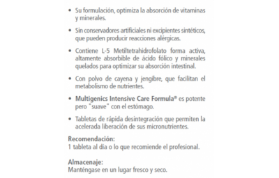 Multigenics Intensive Care