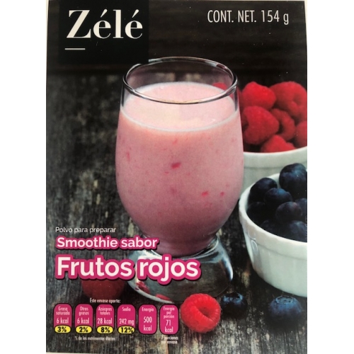 Smoothie sabor frutos rojos