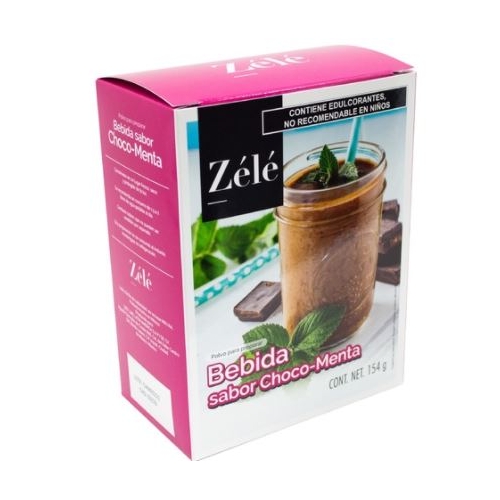 proteina en polvo sabor choco-menta, baja en carbohidratos y grasa